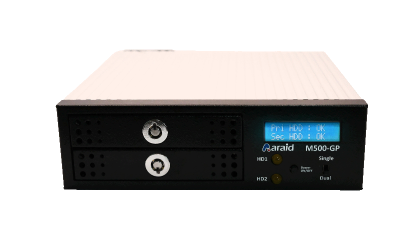 ARAID 2.5"x2 SATA III RAID0/1 (Black)